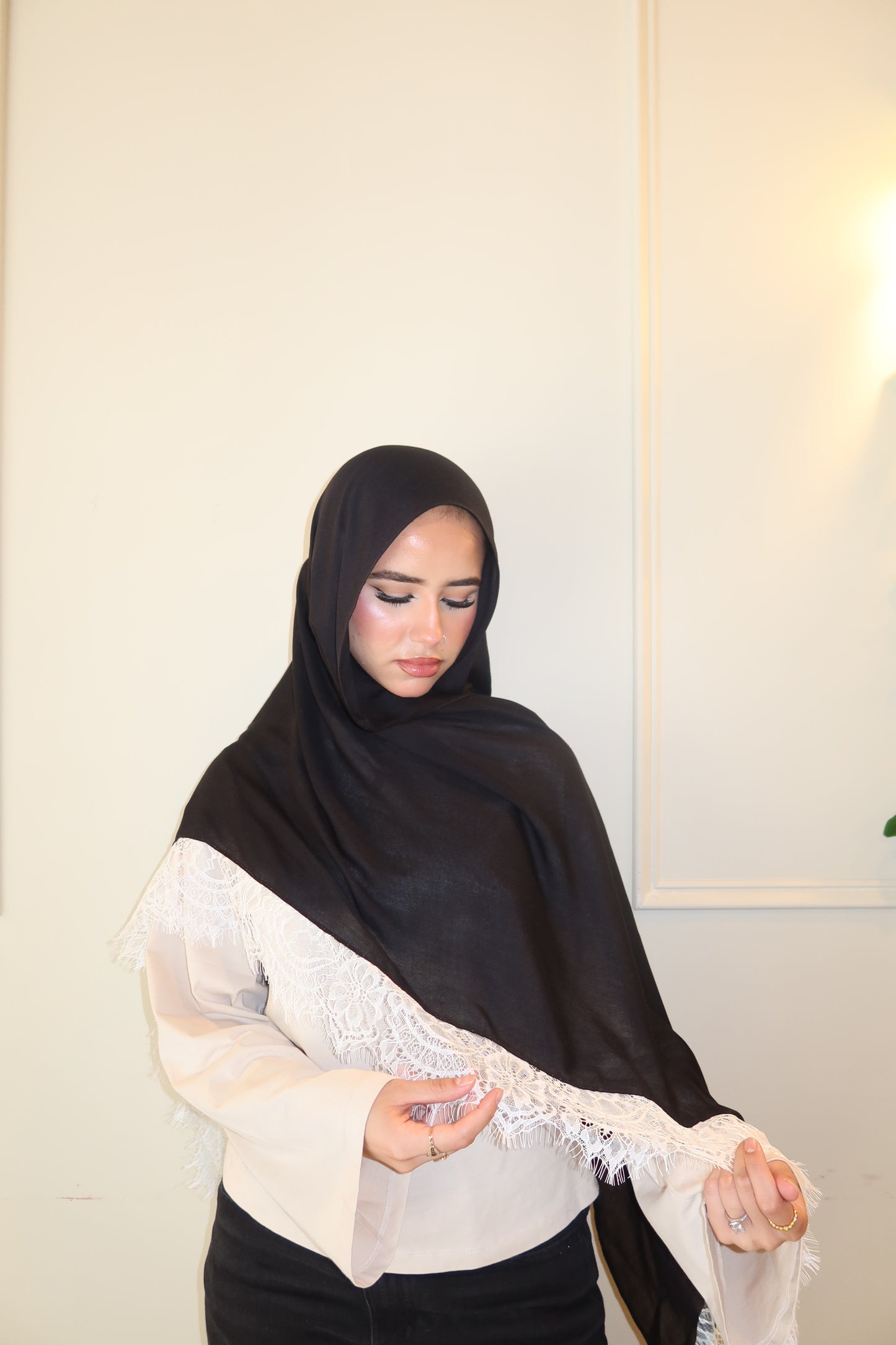 Black White Lace