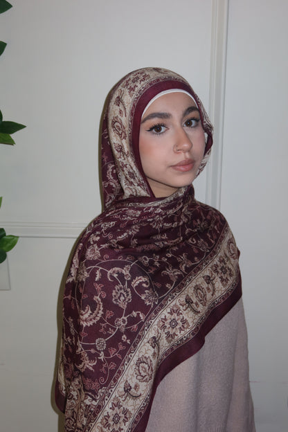 Berry Wine Pashmina