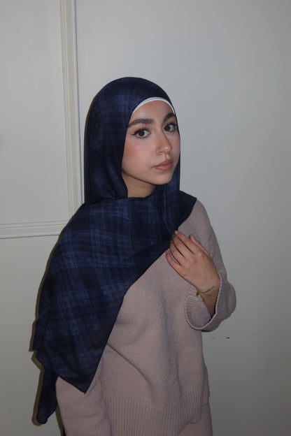 Navy Blue Plaid