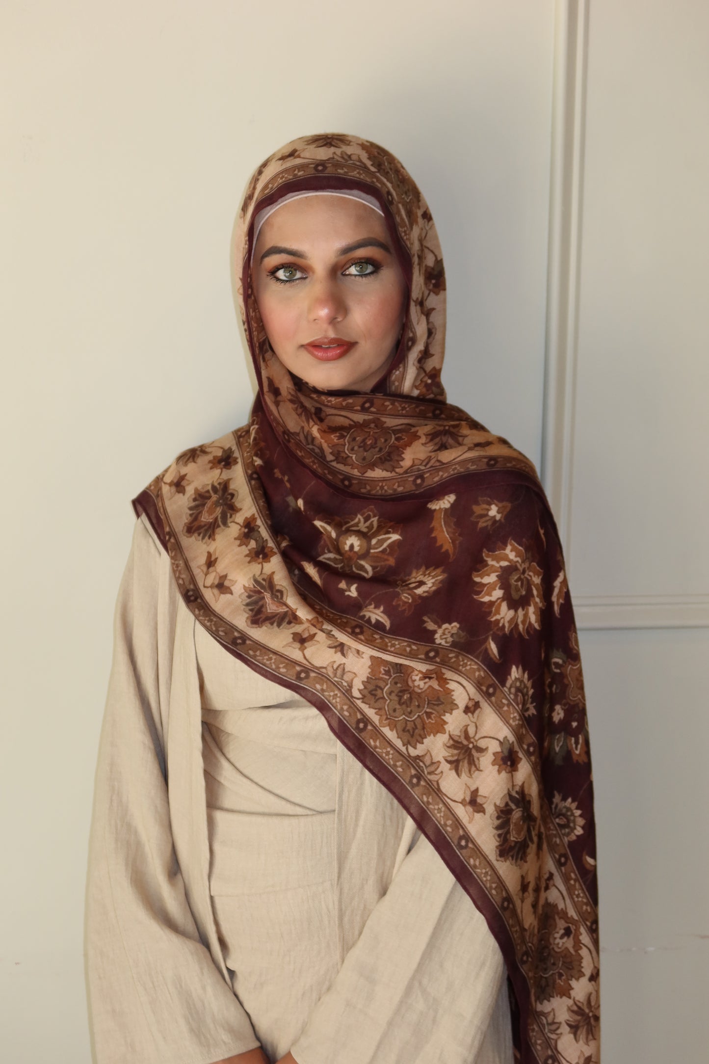 Chocolate Autumn Pashmina