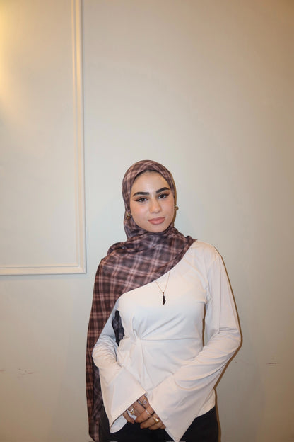 Rosewood Truffle Plaid