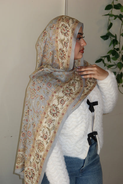 Frosted Dove Pashmina