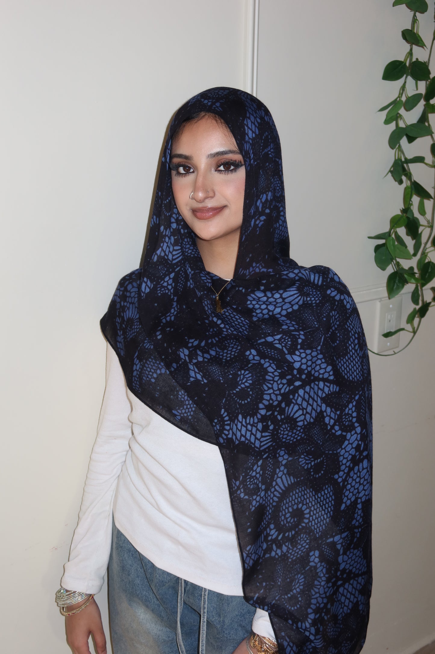 Blue Vintage Lace