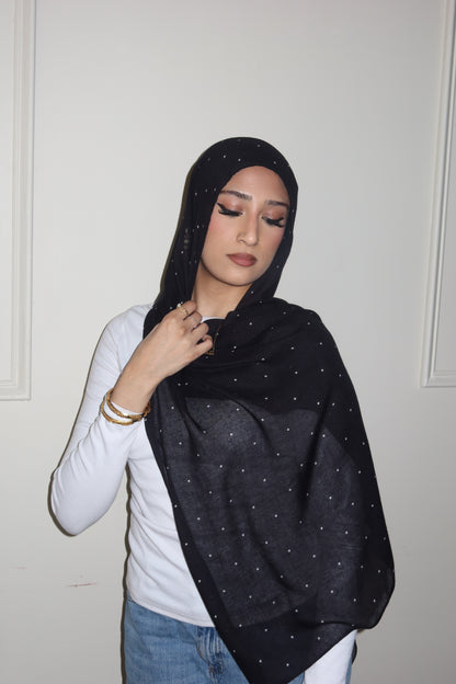 Black Polka Dot