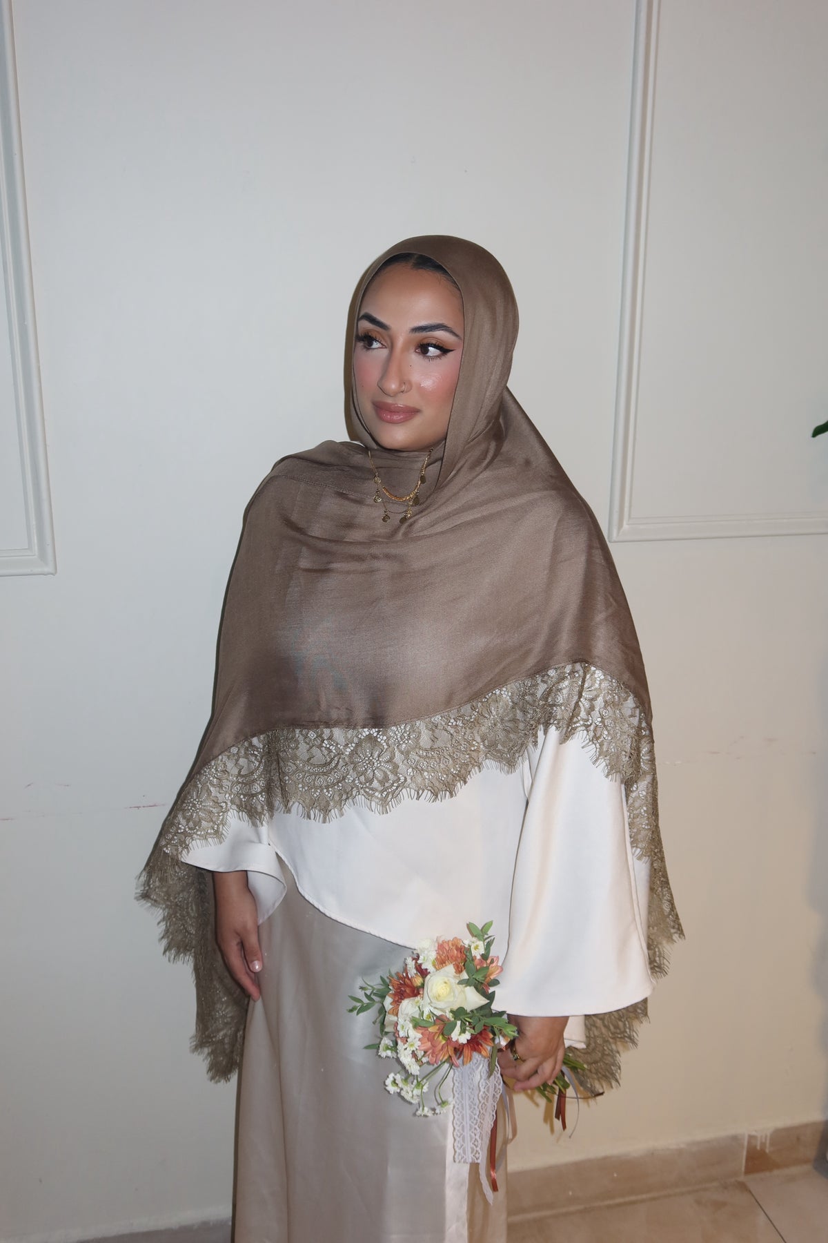 Moss Olive Lace