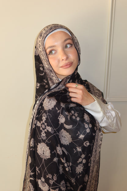 Black Taupe Pashmina