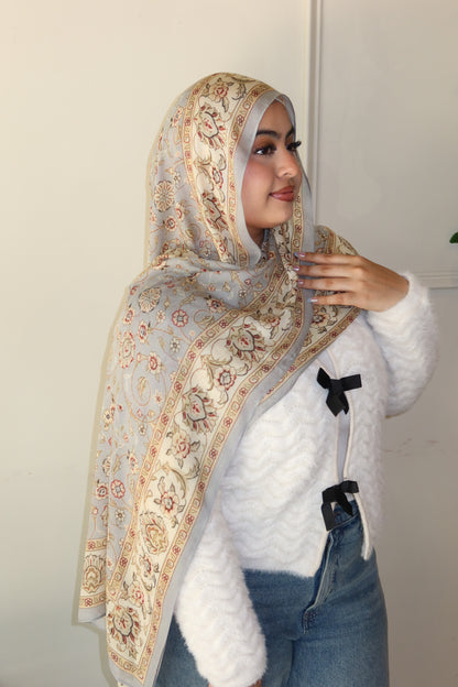 Frosted Dove Pashmina