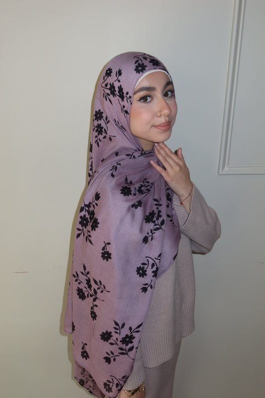 Purple Daisy Floral