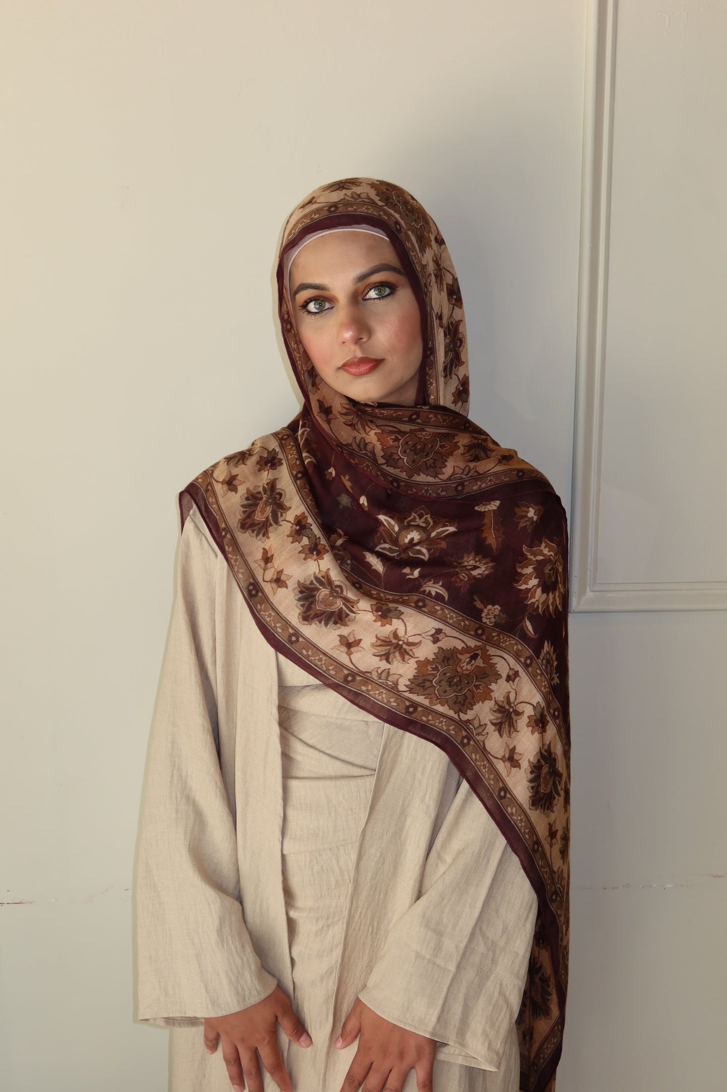 Chocolate Autumn Pashmina