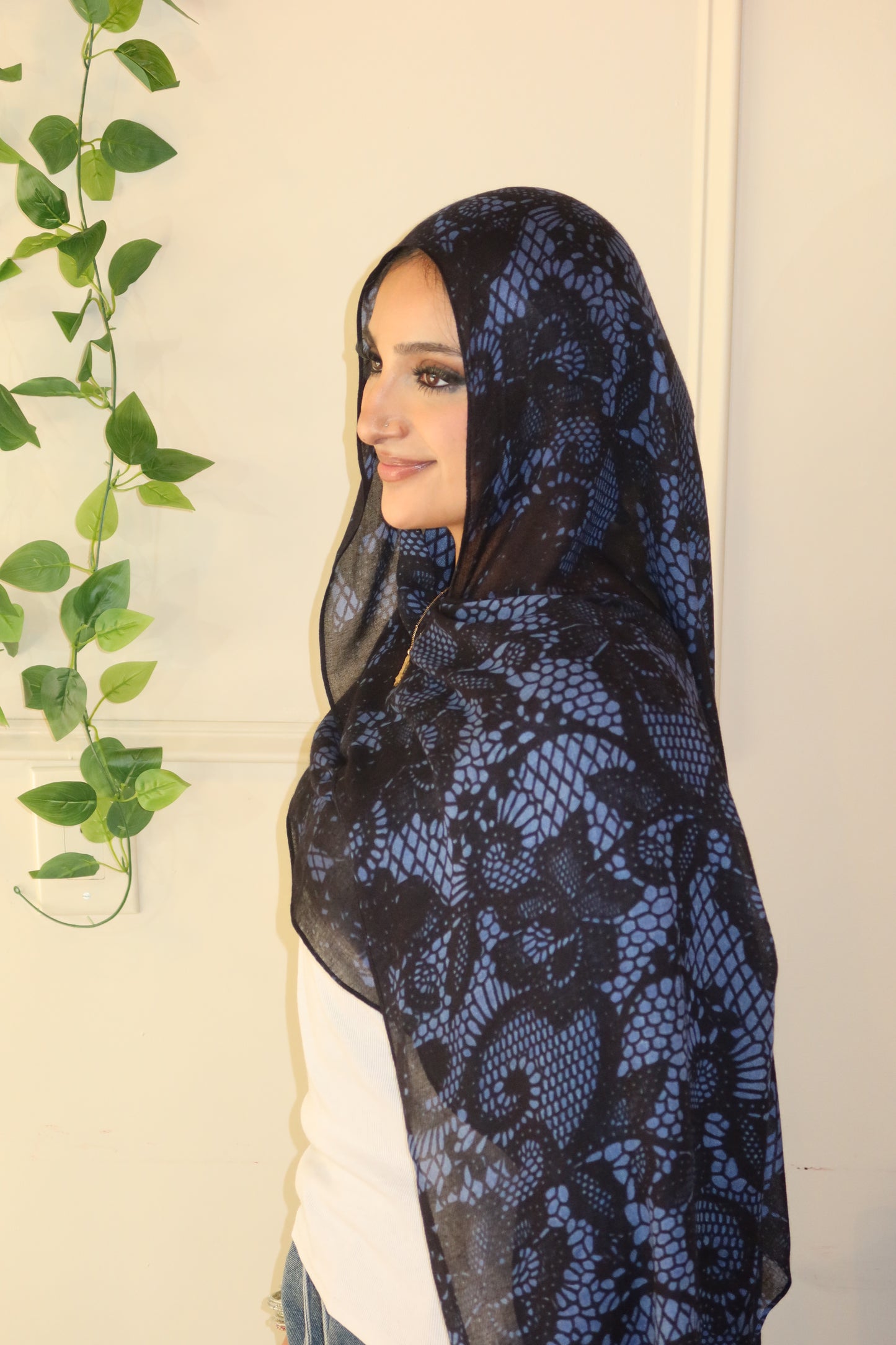 Blue Vintage Lace