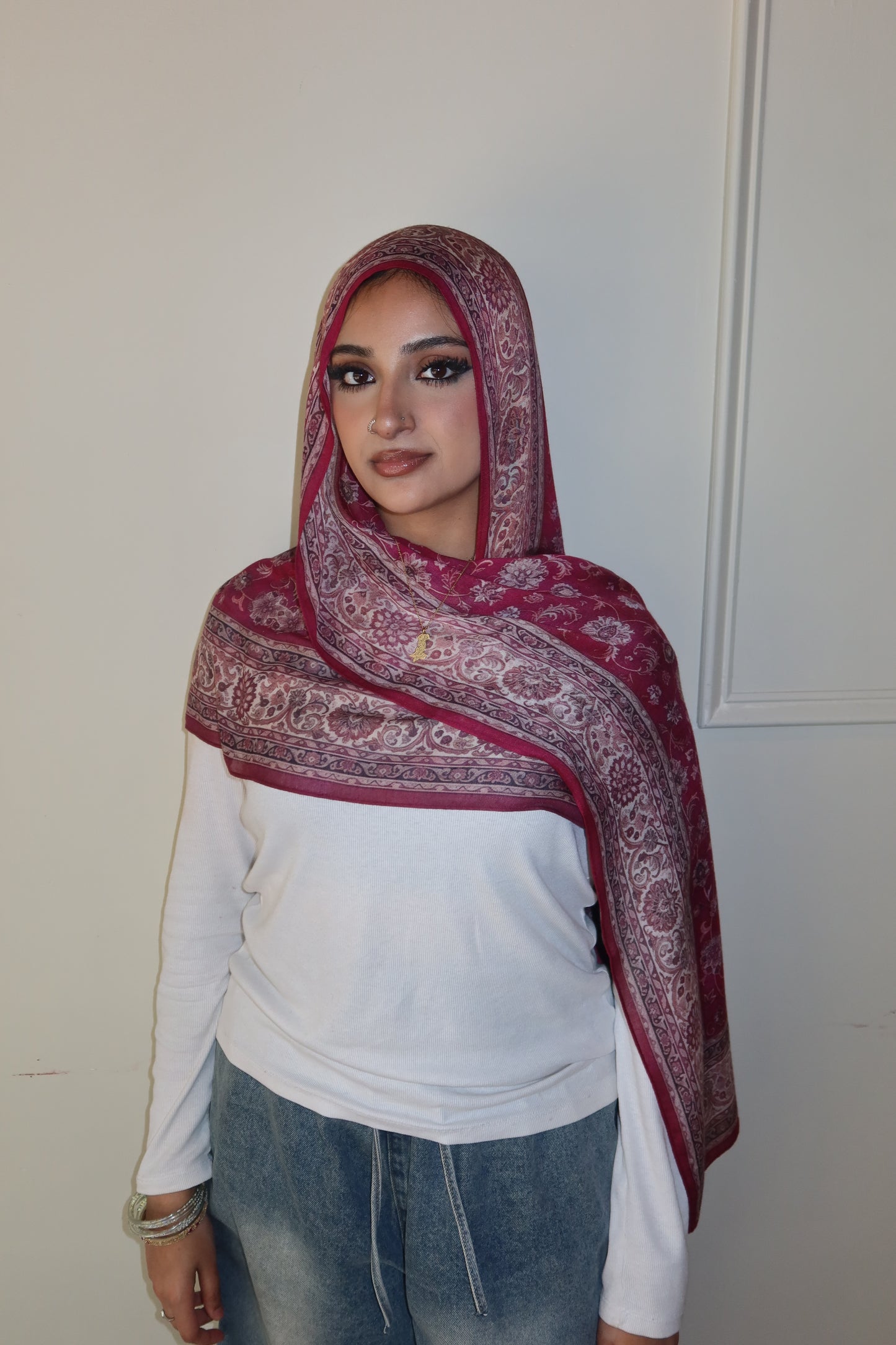 Fuchsia Pashmina